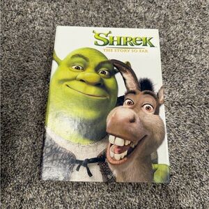 Shrek The Story So Far (DVD, Box Set Shrek 1, 2 & 3D) W/ Bonus Disc & 3D Glasses
